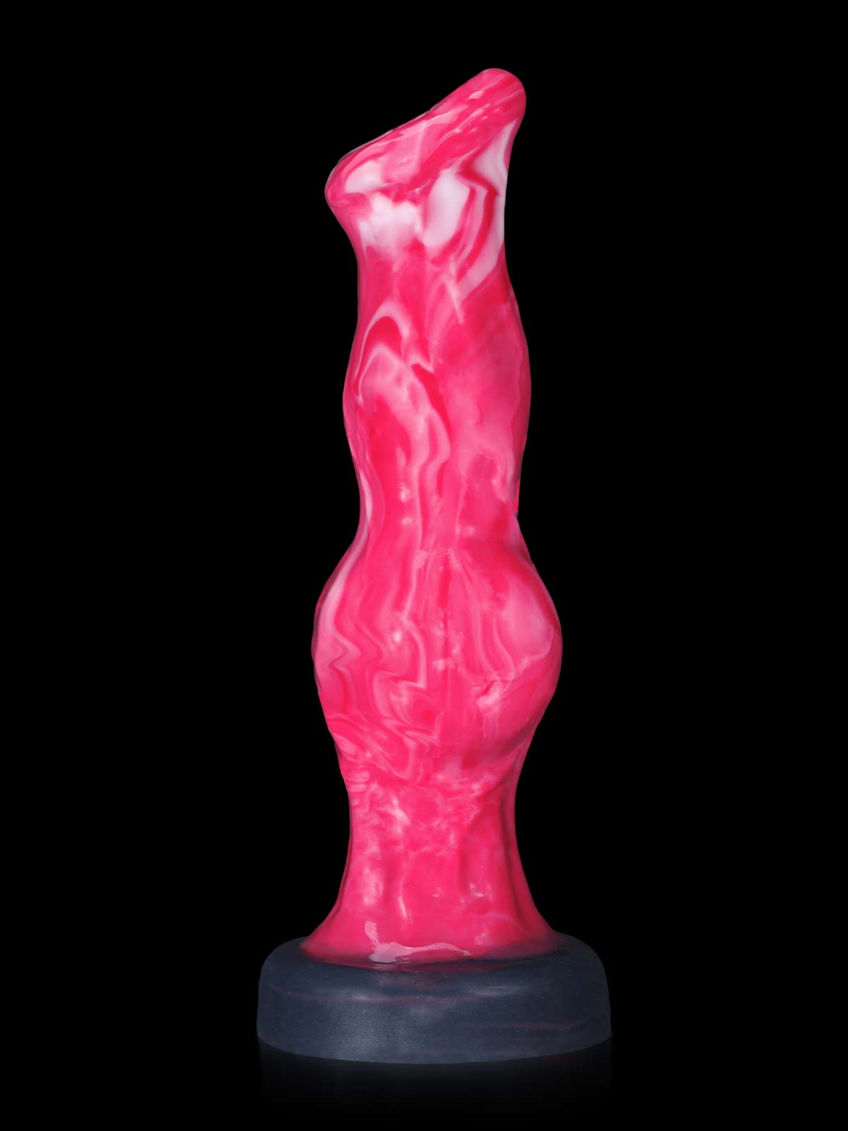 9 Inch Red Fantasy Dog Cock Anal Vibrating Dildo