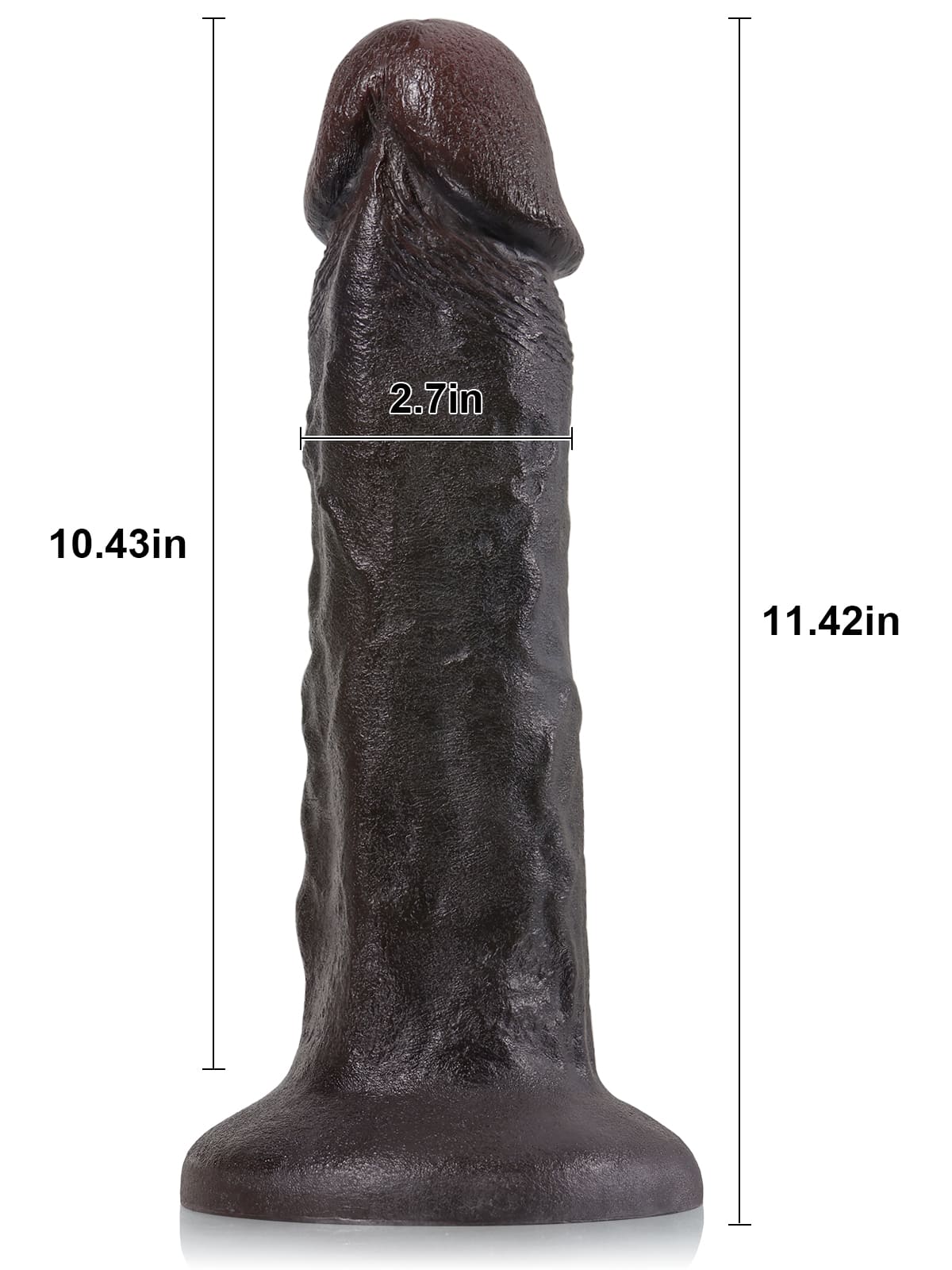 Adam 11.4 Inch Most Realistic Dildo Suction Cup Dildo