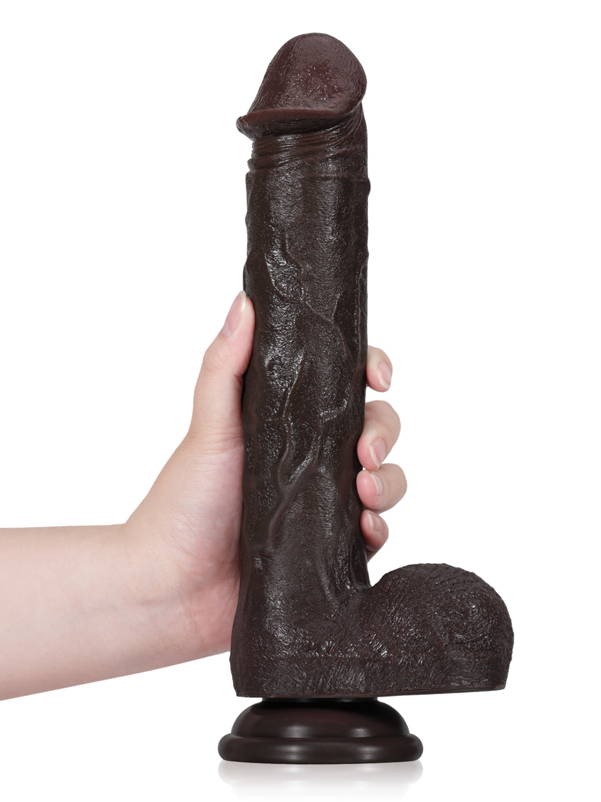 Adrianus 11" x 1.9" Big Vibrating Thrusting Dildo 7 Modes Thrusting & 3 Modes Vibrating