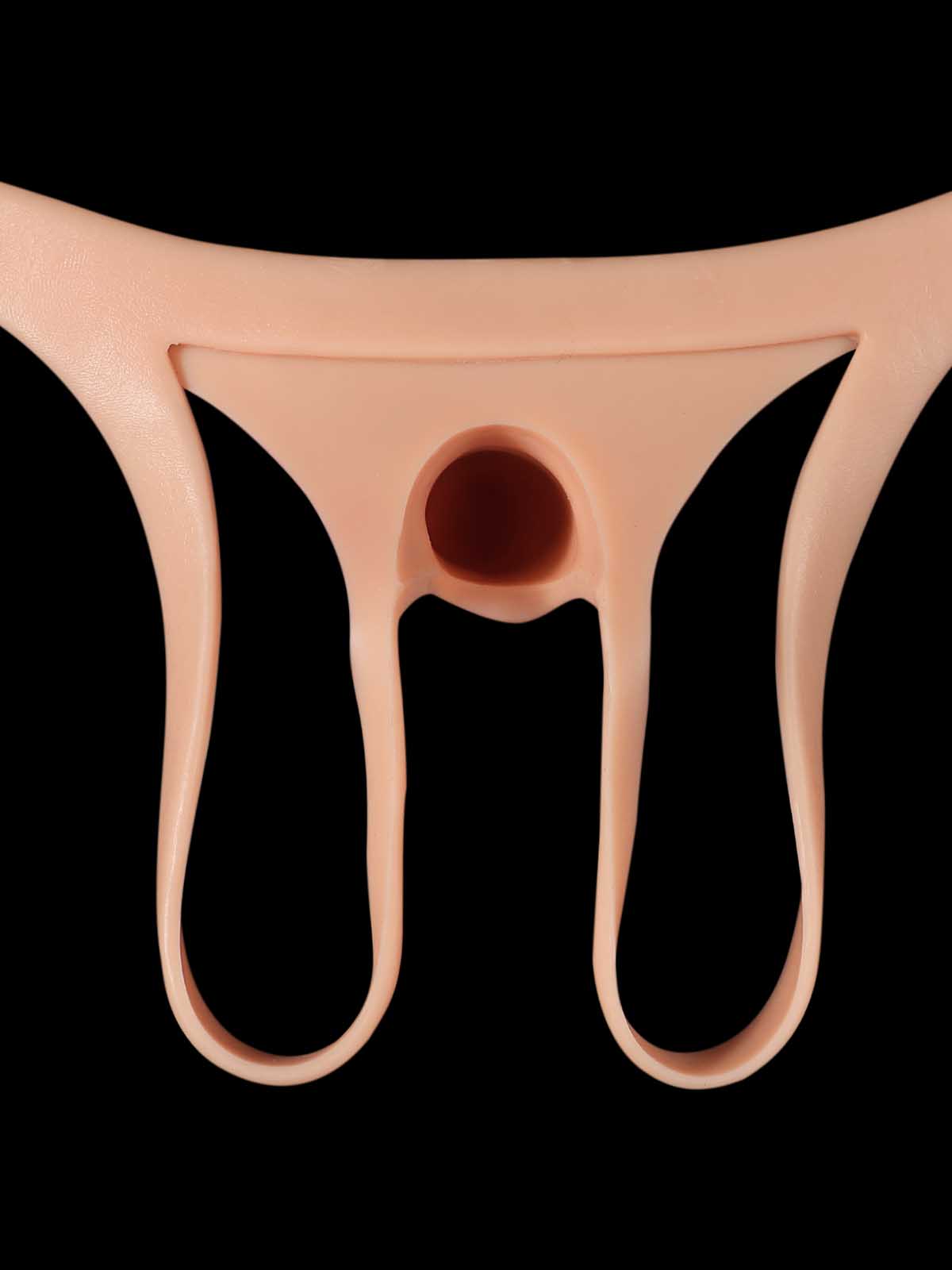 Blade 8.3 Inch Wearable Hollow Strap-On Dildo ED Cock Sleeve
