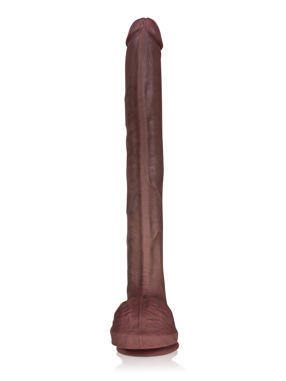 Chris 15.7 Inch Long Thin Realistic Dildo