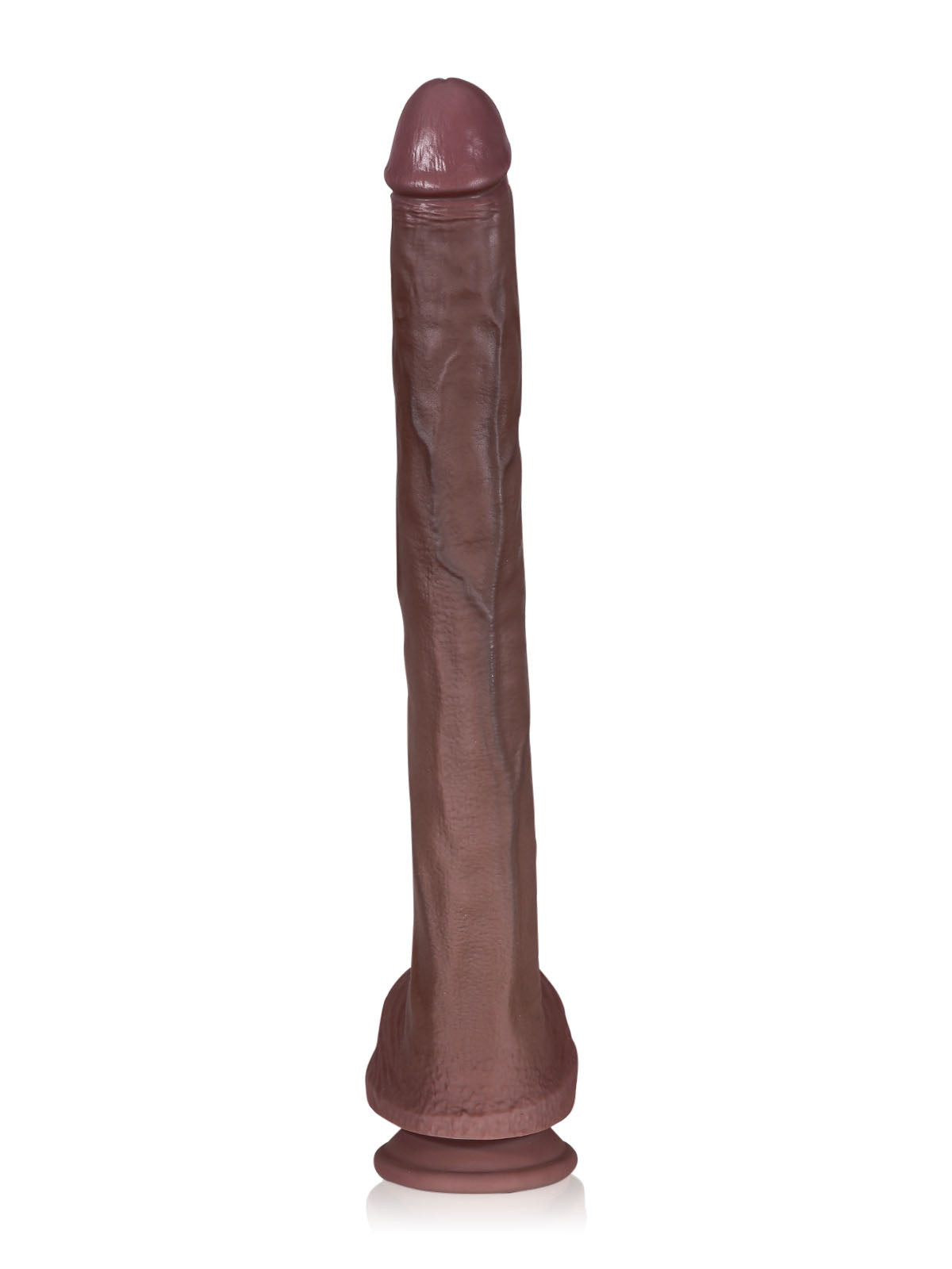 Chris 15.7 Inch Long Thin Realistic Dildo