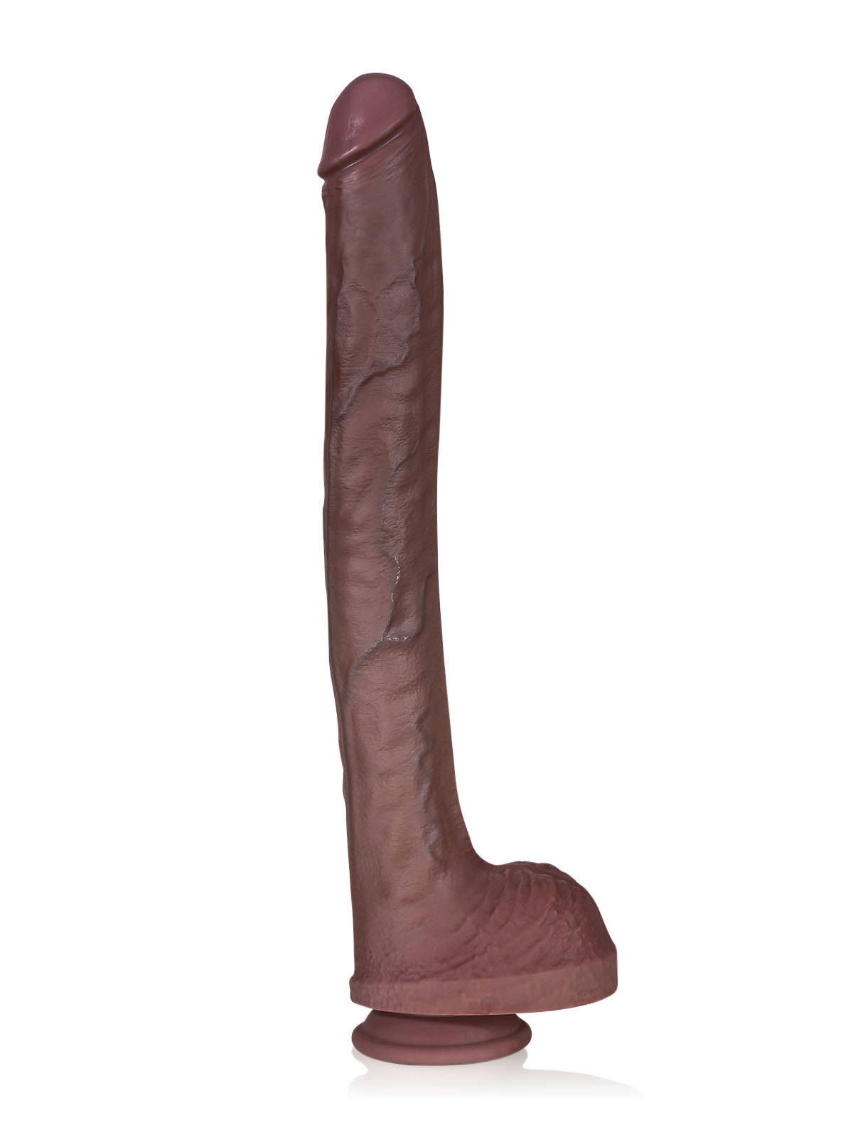 Chris 15.7 Inch Long Thin Realistic Dildo