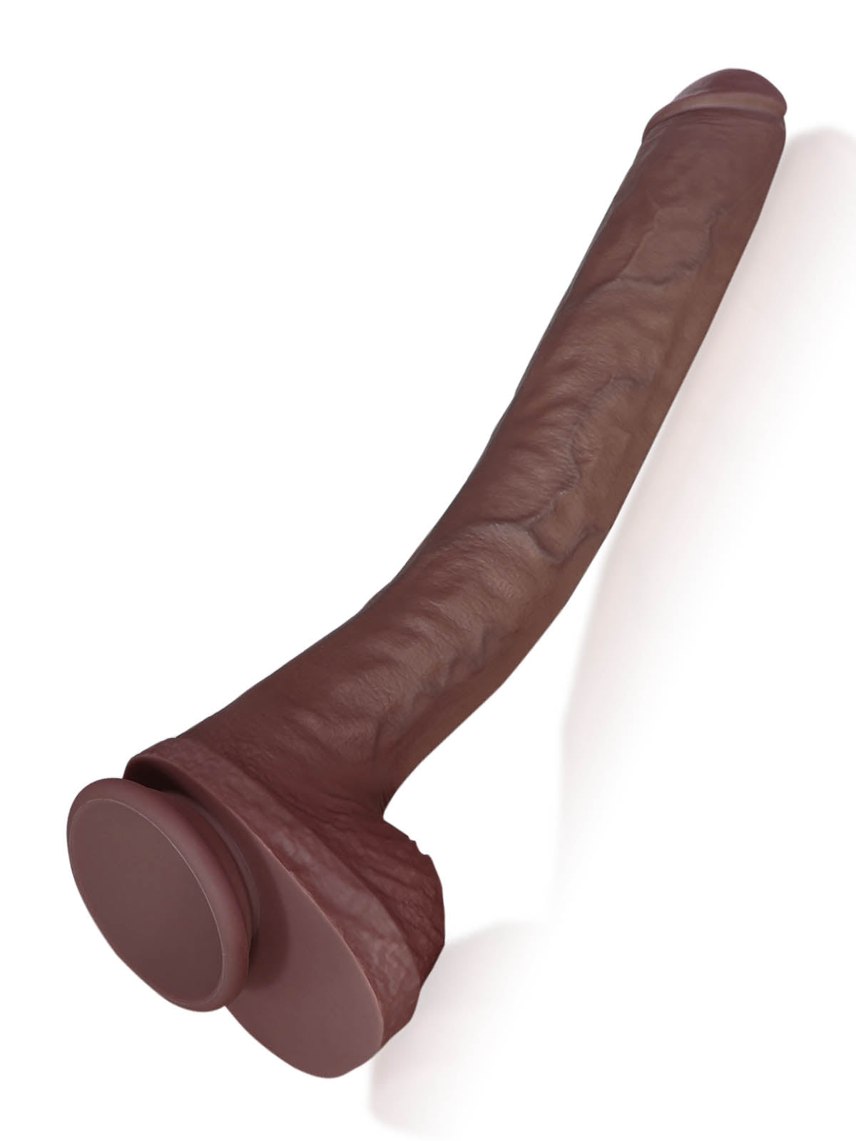 Chris 15.7 Inch Long Thin Realistic Dildo