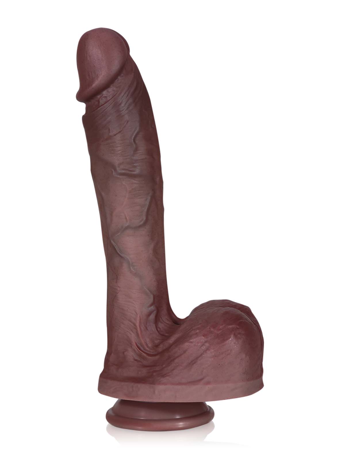Dante 11 Inch Black Huge Realistic Dildo