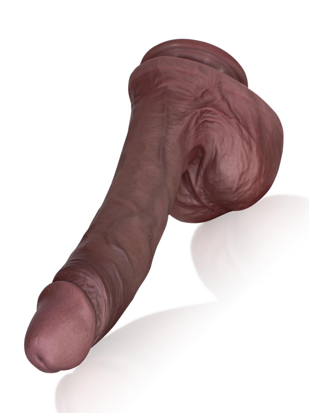 Dante 11 Inch Black Huge Realistic Dildo