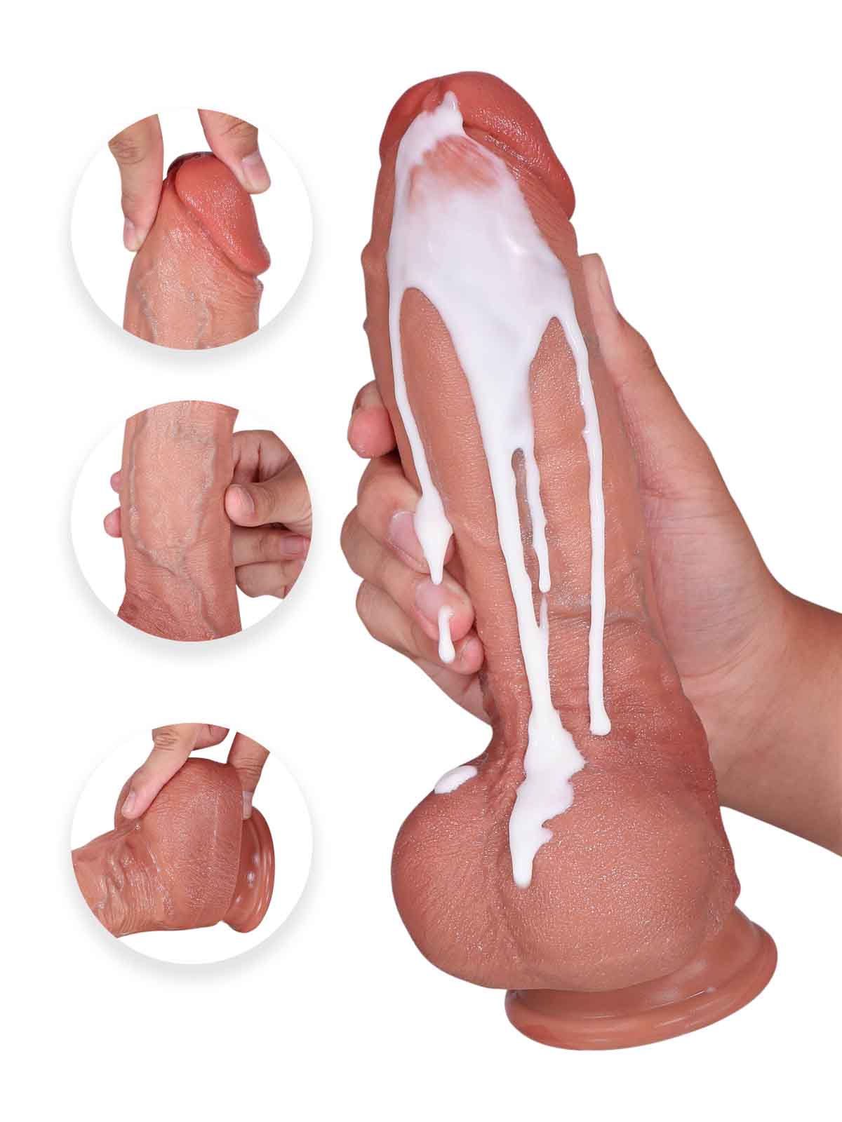 Drake 9.3 Thick G-Spot Realistic Dildo