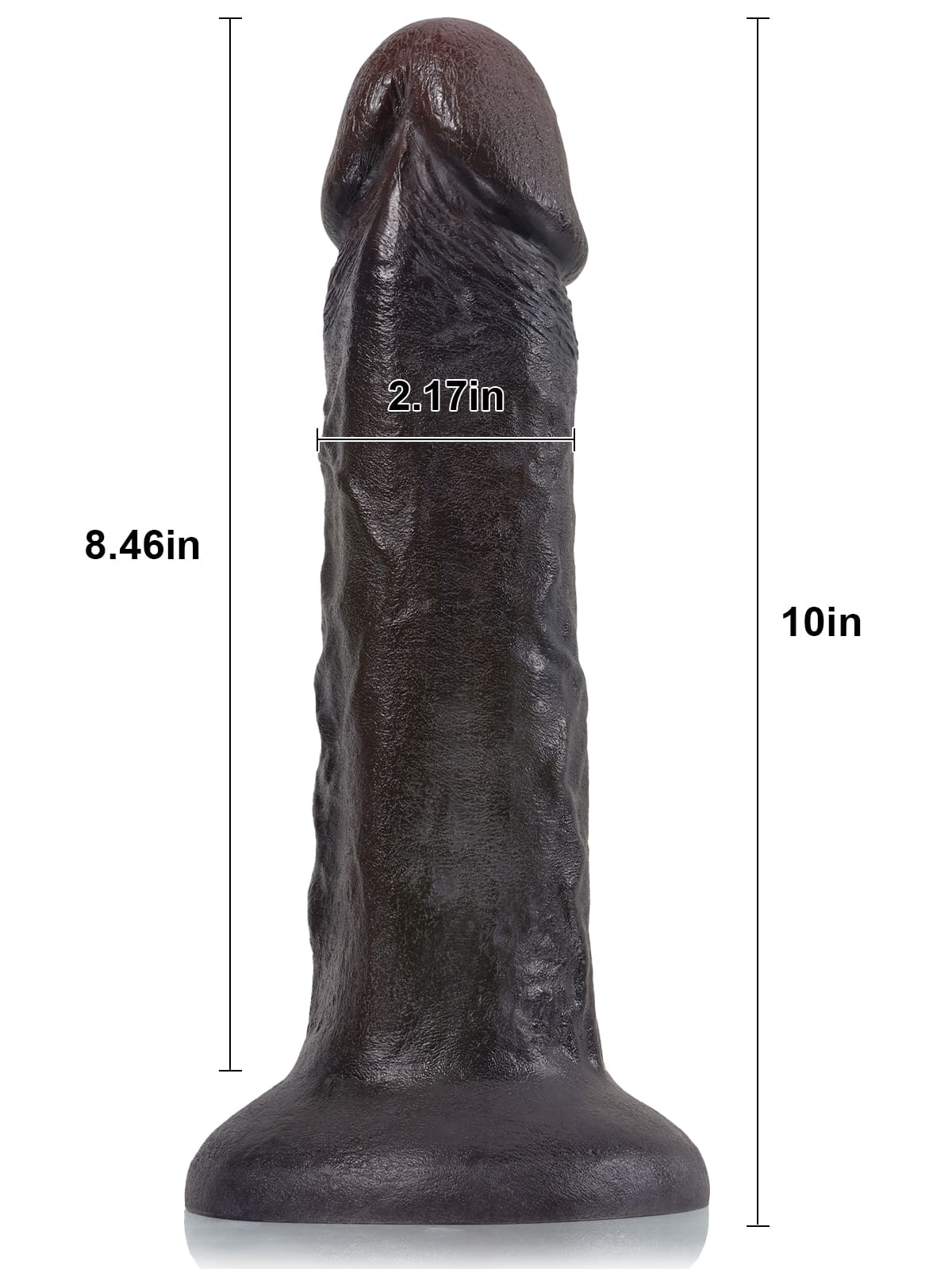 ERIC 10 Inch Most Realistic Penis Dildo Huge Suction Cup Dildo
