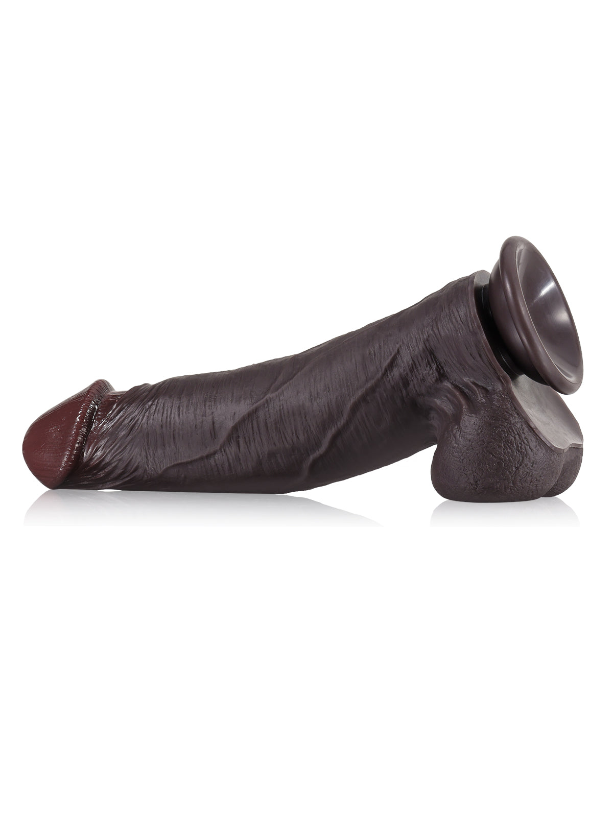 Jake 9.3" Ultra-Realistic Sliding Skin Silicone Dildo with Realistic Balls