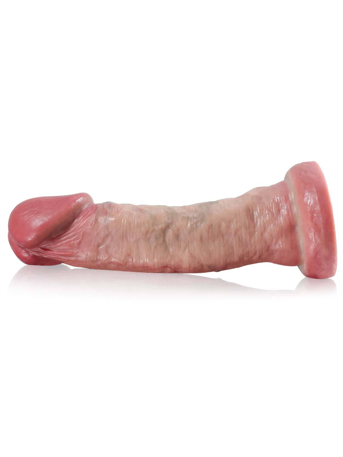 Justin 8.8 Inch Huge Head Realistic Silicone Suction Cup Dildo