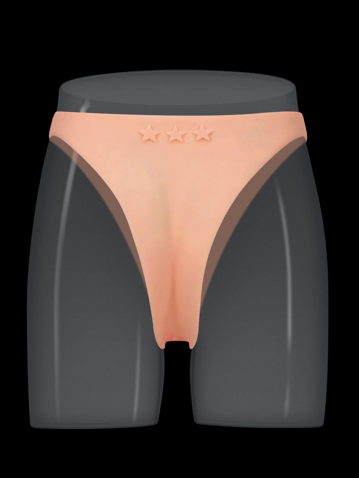 Knox Hollow Strap-On | DP Dildo | Wearable Cock Sleeve | Silicone Rod Accessories