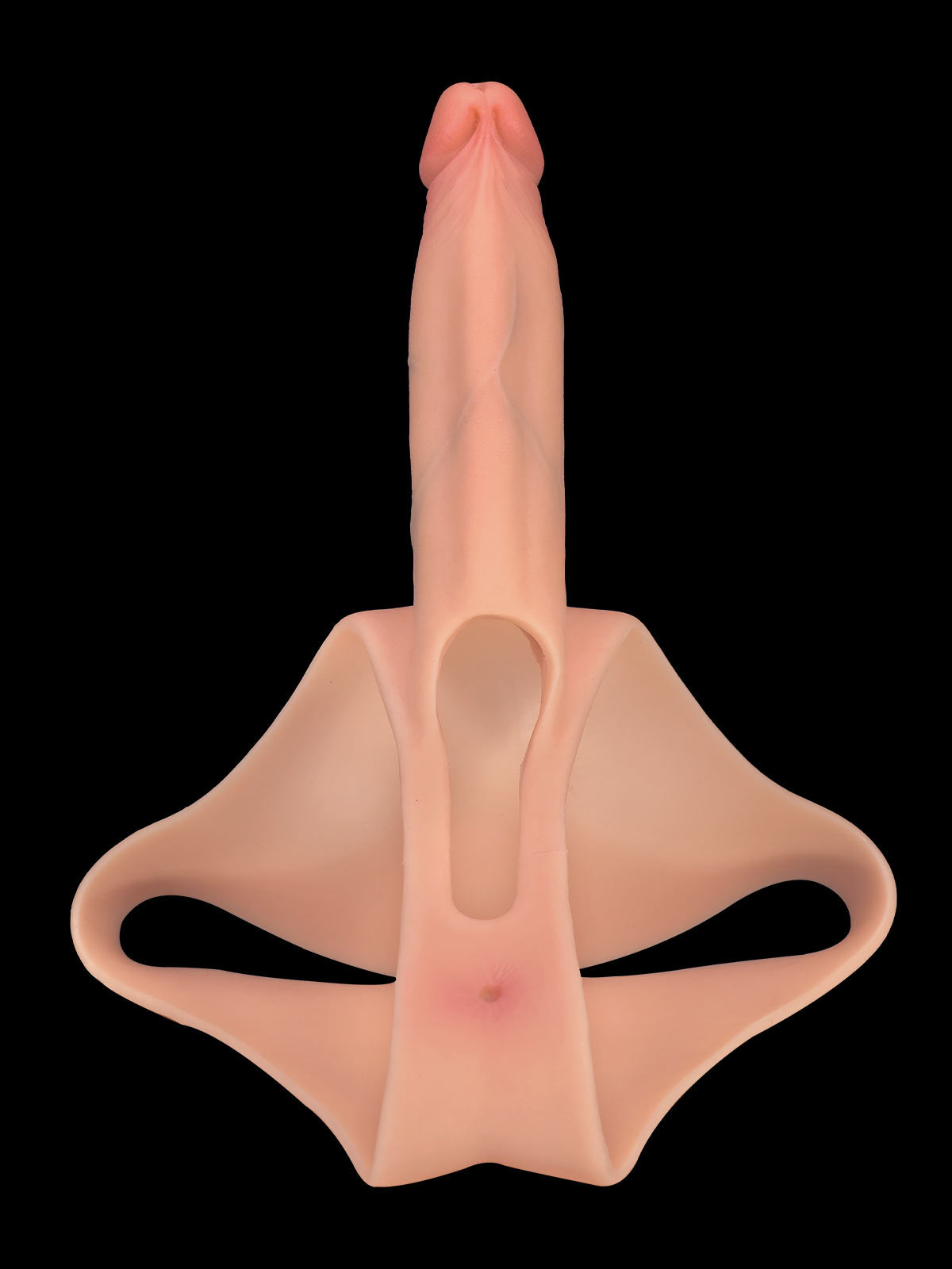 Knox Hollow Strap-On | DP Dildo | Wearable Cock Sleeve | Silicone Rod Accessories