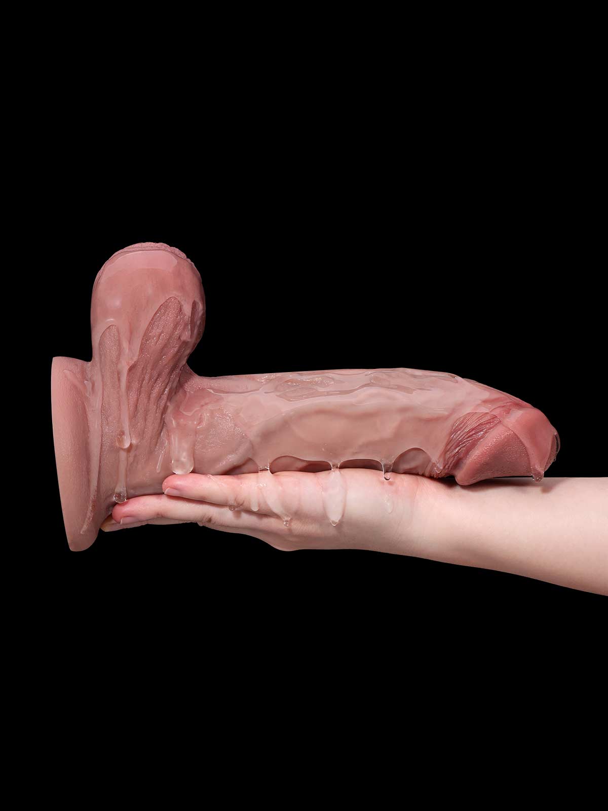 Louis 9.4 Inch Flesh Thick Realistic Dildo Vac-U-Lock Compatible