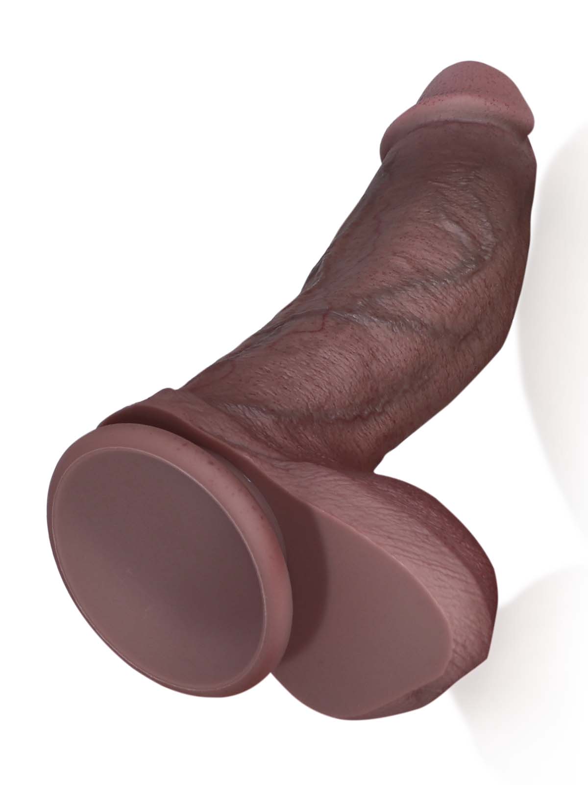 Marco 10.4 Inch Black Huge Realistic Dildo