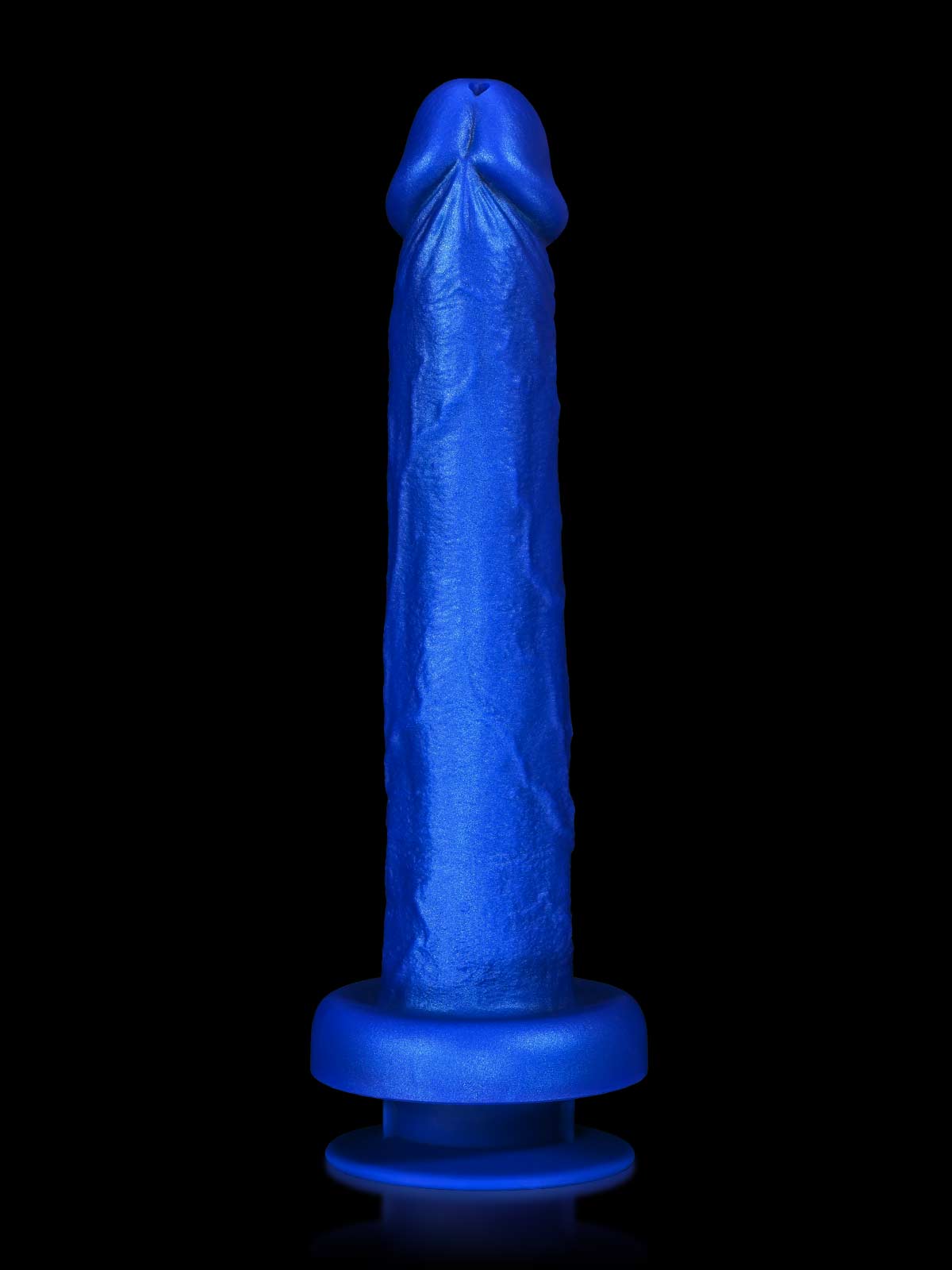 Philip 11.5 Inch Blue Fantasy Squirting Dildo Inflatable Anal Plug