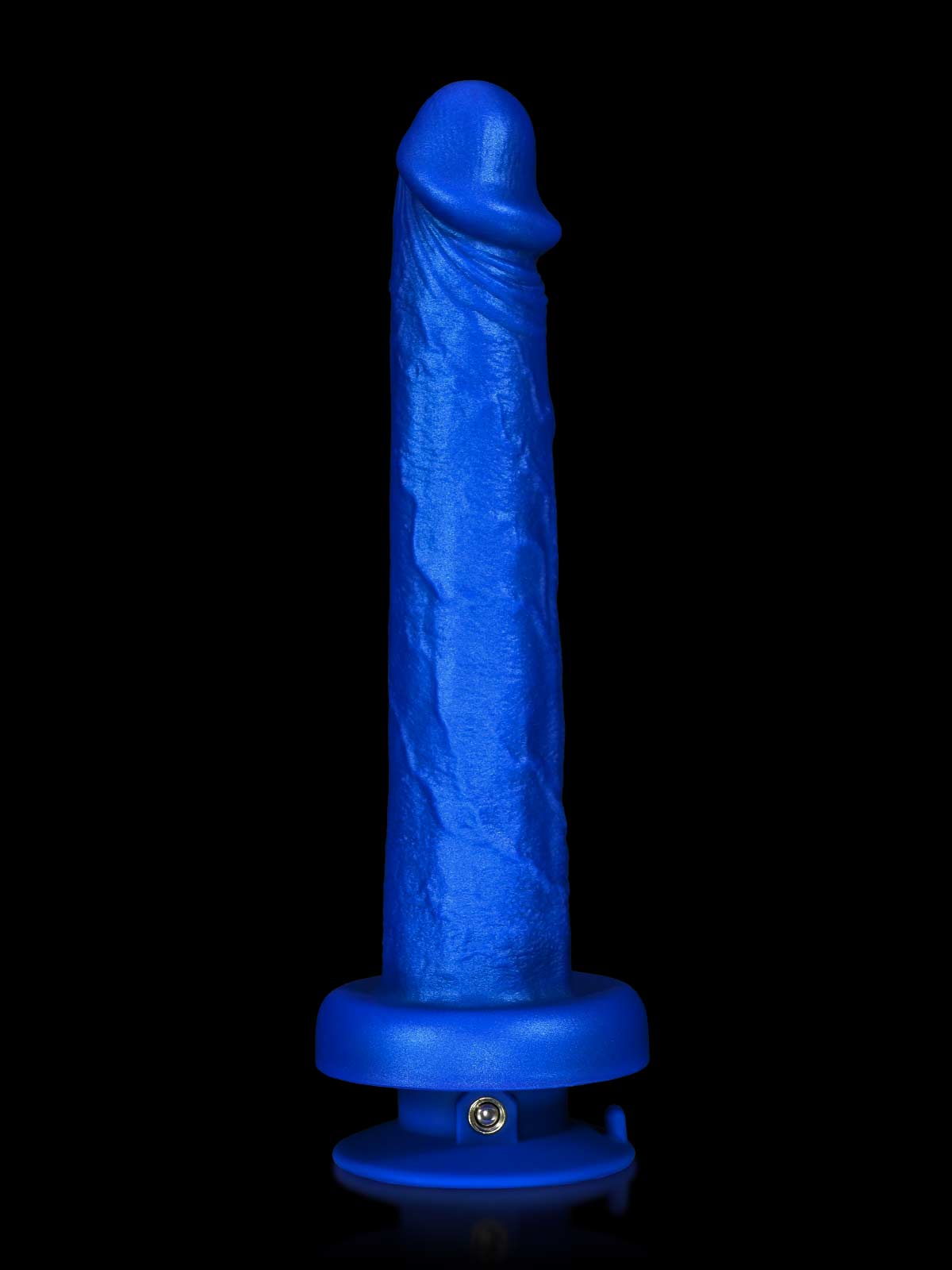 Philip 11.5 Inch Blue Fantasy Squirting Dildo Inflatable Anal Plug