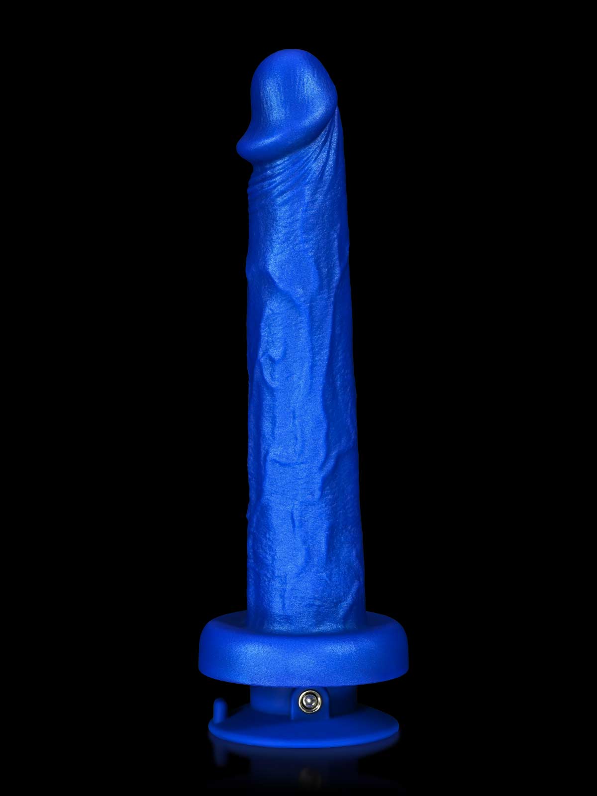 Philip 11.5 Inch Blue Fantasy Squirting Dildo Inflatable Anal Plug