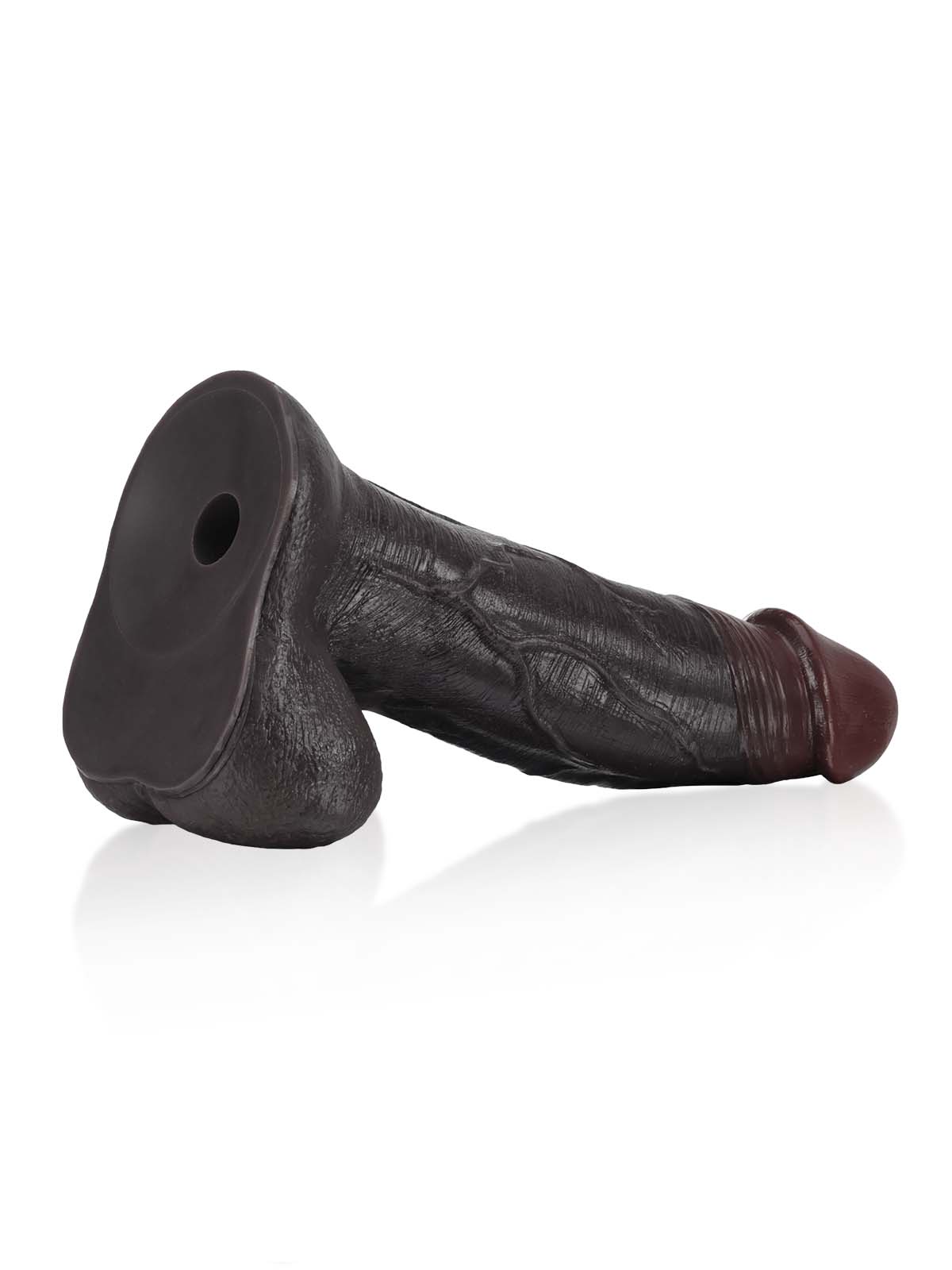 Ryan 10.6" Sliding Skin Realistic Silicone Dildo with Balls | Vac-U-Lock Compatible