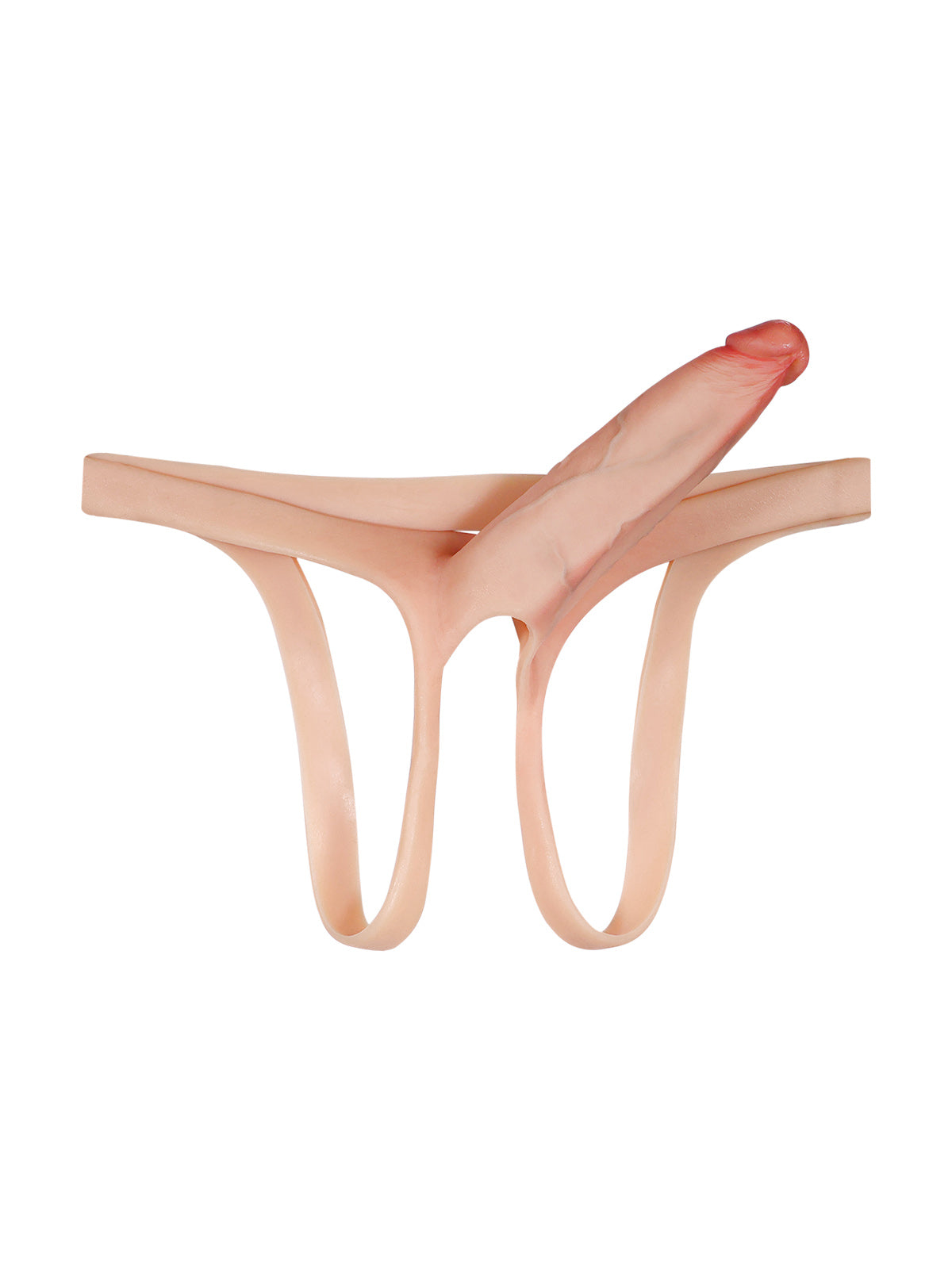 Ryder 7.5 Inch Wearable Hollow Strap-On Dildo ED Cock Sleeve