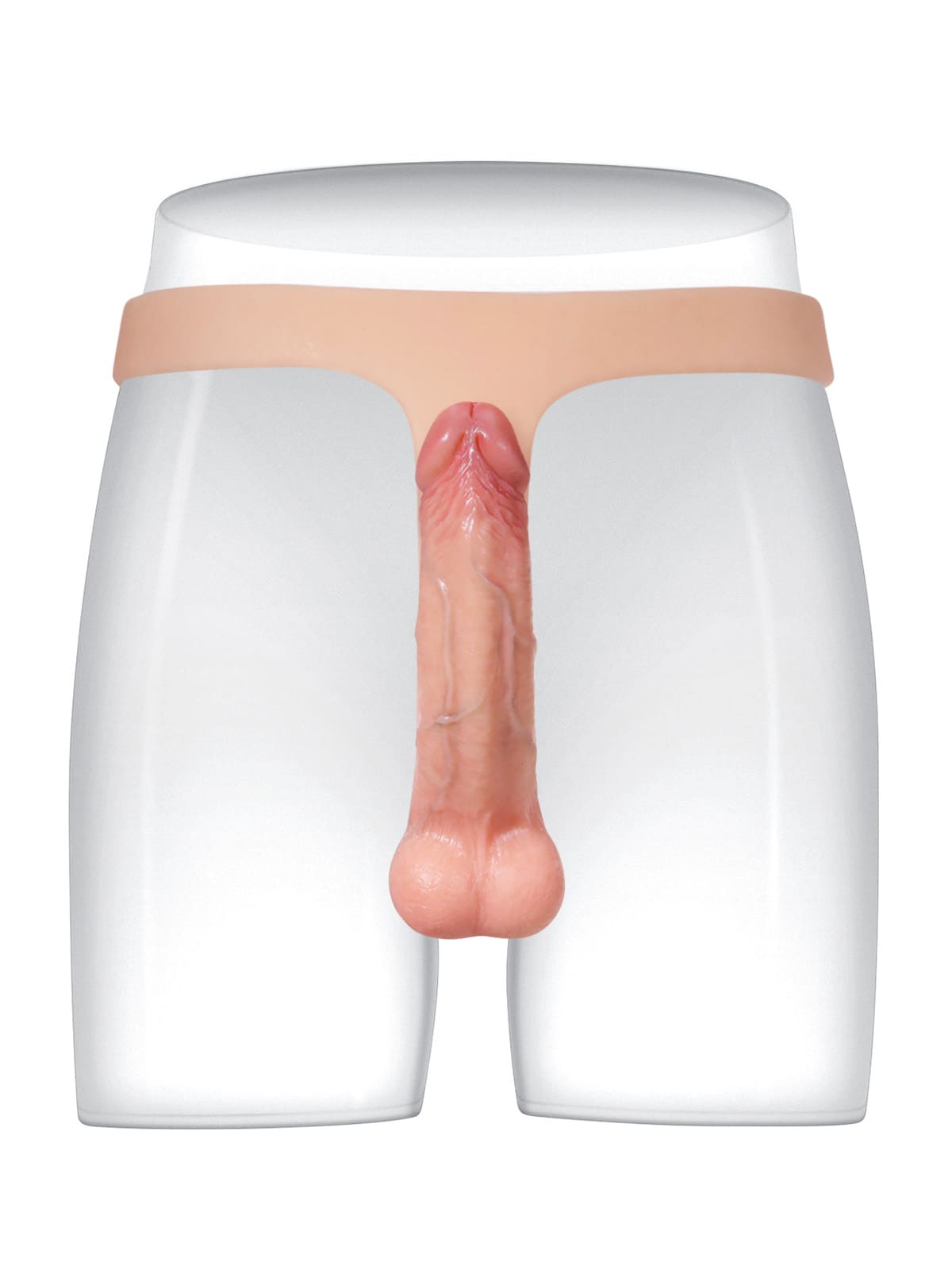 Ace - Realistic Strap On With 6 Inch Dual Density Dildo