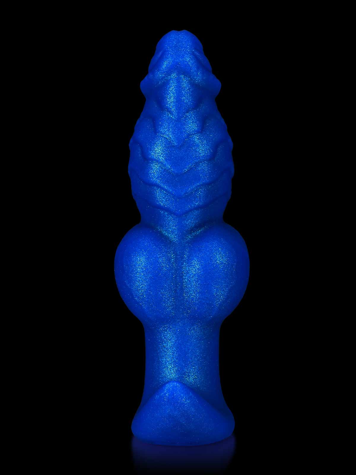 Storm 6.5 Inch Blue Fantasy Dog Dildo Inflatable Anal Plug