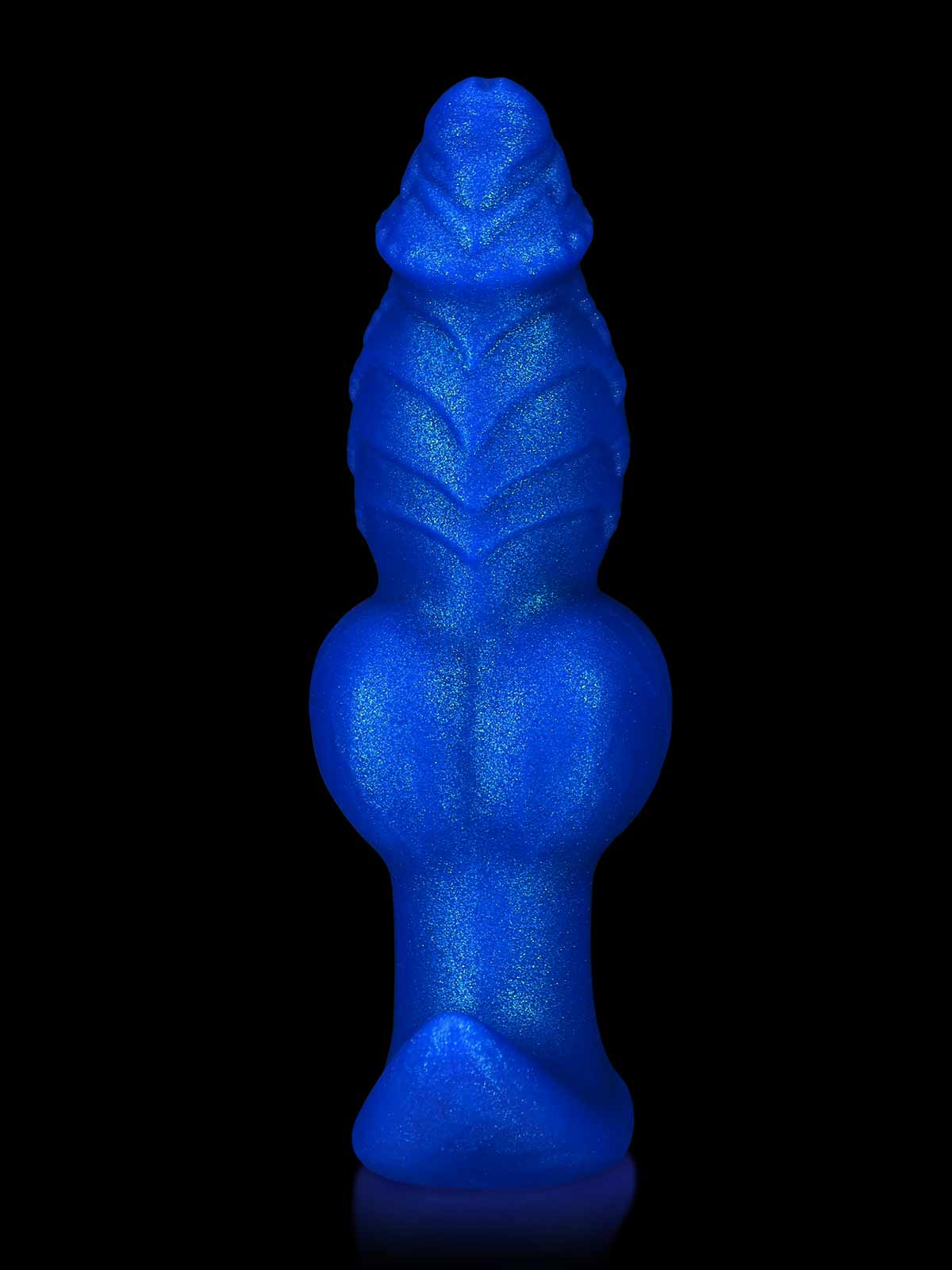 Storm 6.5 Inch Blue Fantasy Dog Dildo Inflatable Anal Plug