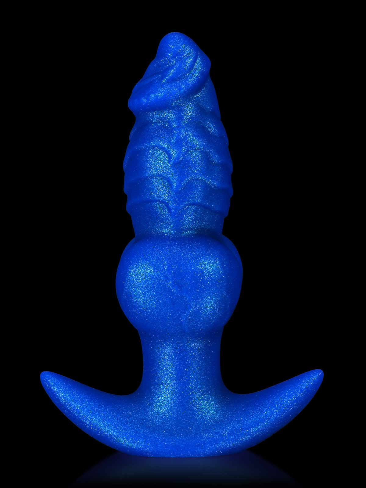 Storm 6.5 Inch Blue Fantasy Dog Dildo Inflatable Anal Plug