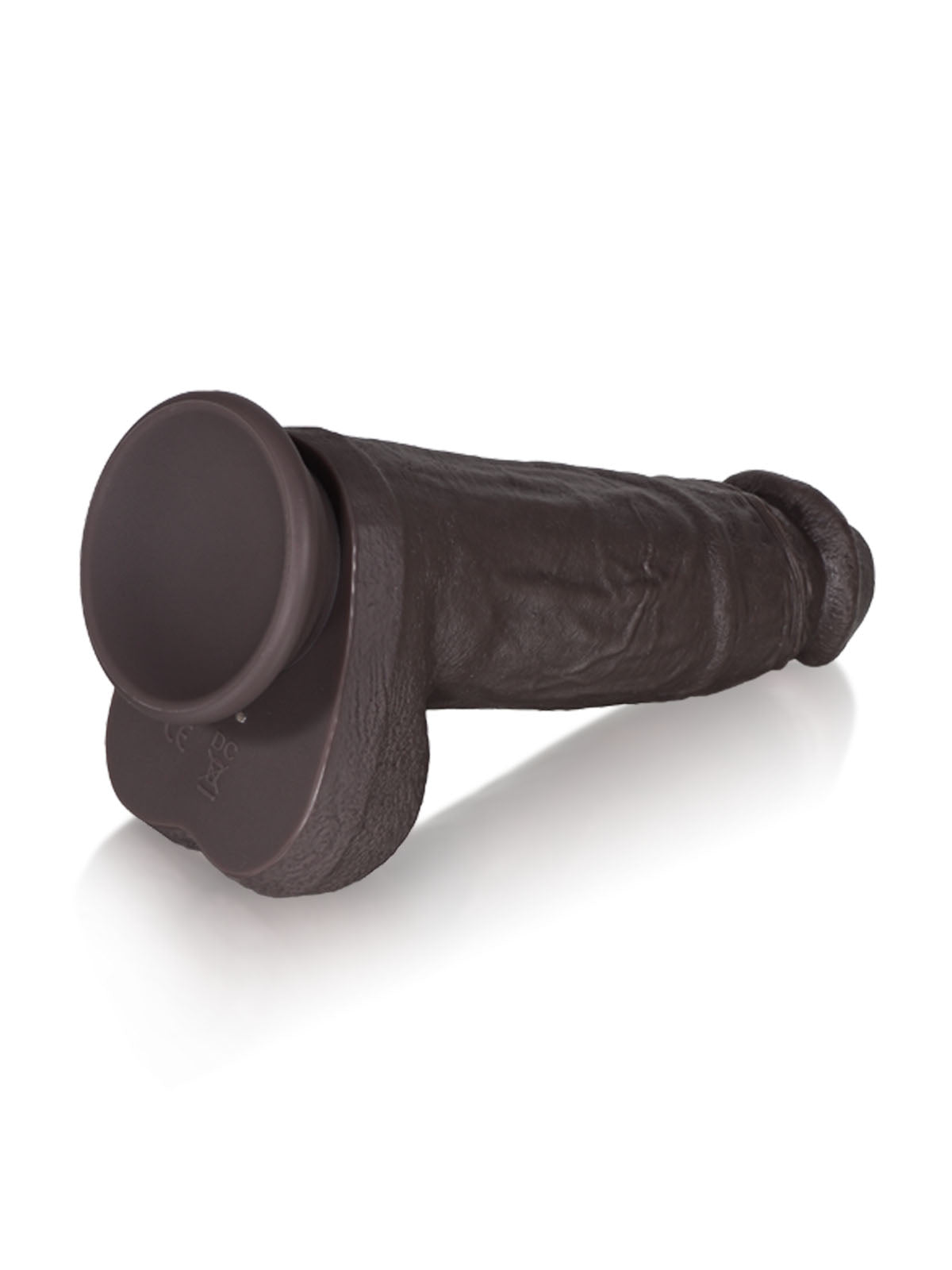 Theo 9 Thick Black Vibrating Dildo