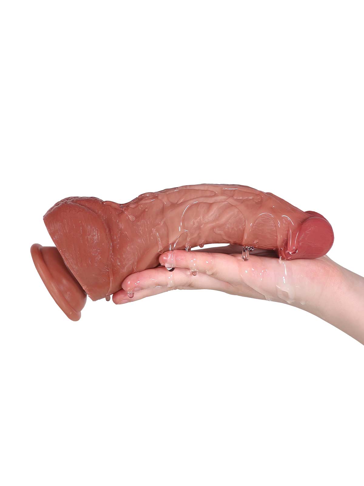 Trevor 8 Inch Curved G-Spot Dildo