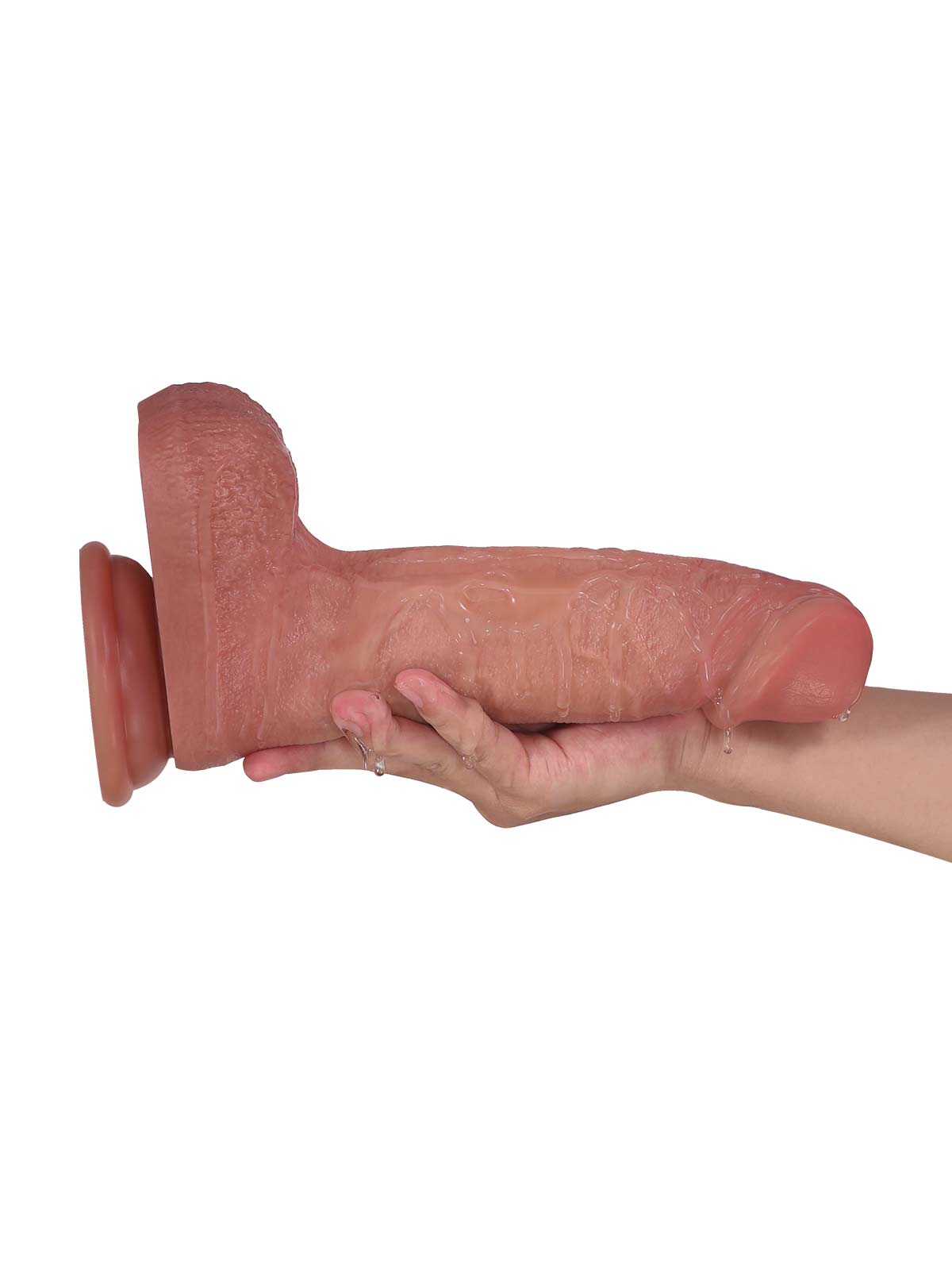 Tyler 10.8 Inch Thick Dual Density Dildo
