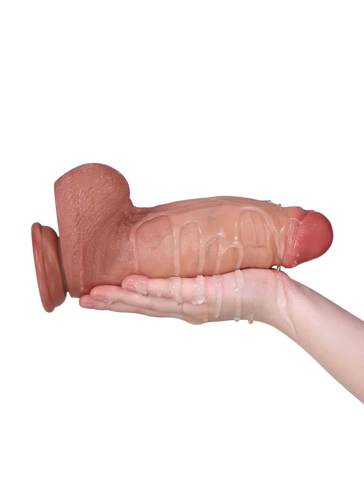 Vincent 9.4 Inch Fat Thick Vibrating Dildo