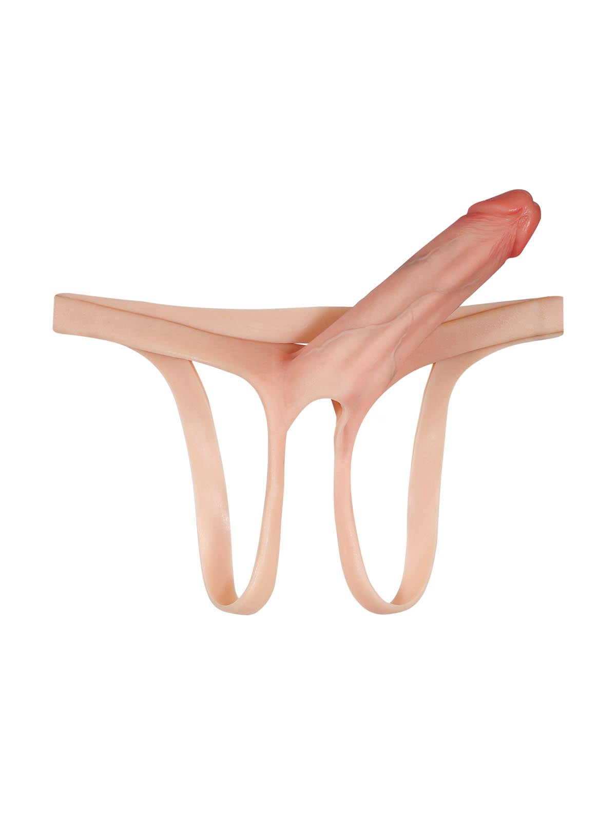 Blade 8.3 Inch Wearable Hollow Strap-On Dildo ED Cock Sleeve