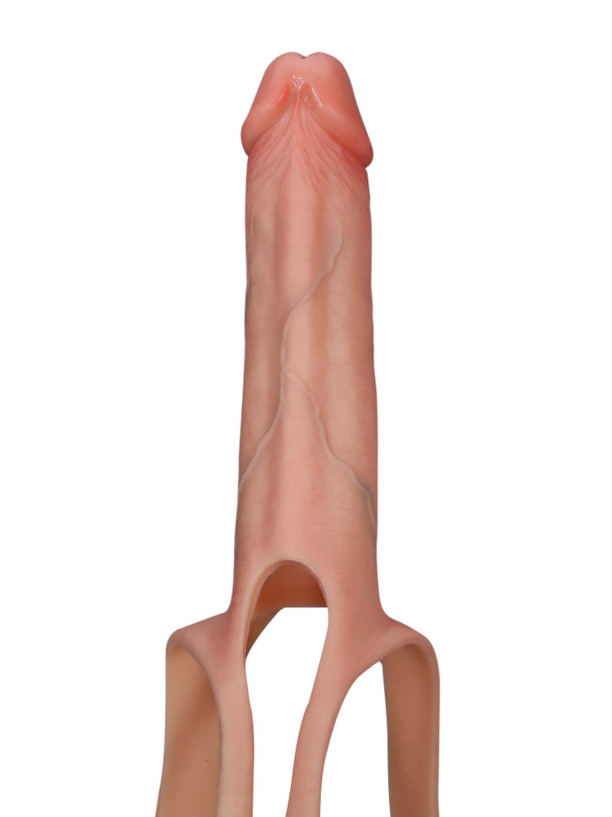 Blade 8.3 Inch Wearable Hollow Strap-On Dildo ED Cock Sleeve