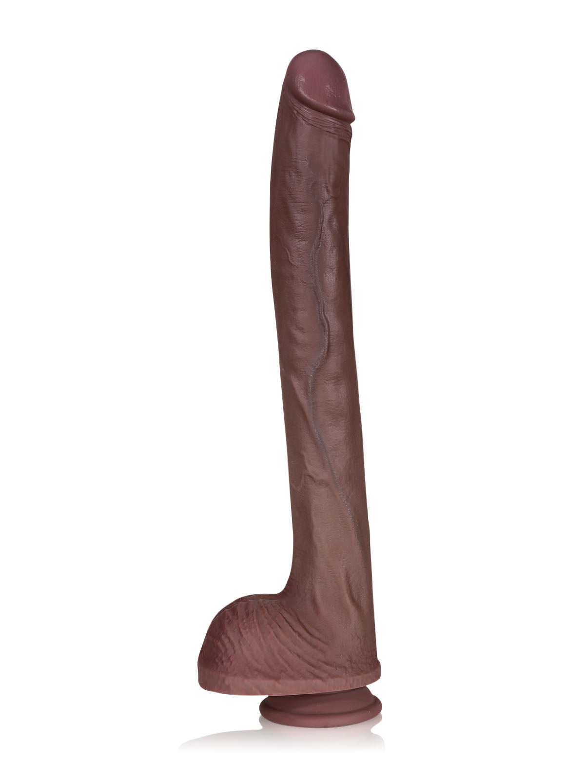 Chris 15.7 Inch Long Thin Realistic Dildo