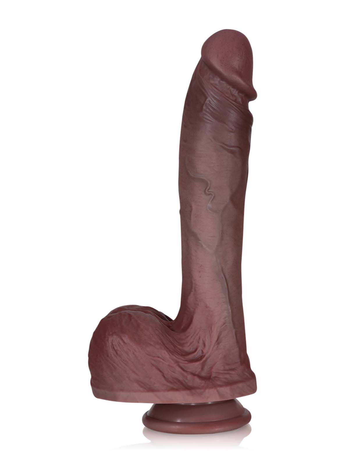 Dante 11 Inch Black Huge Realistic Dildo