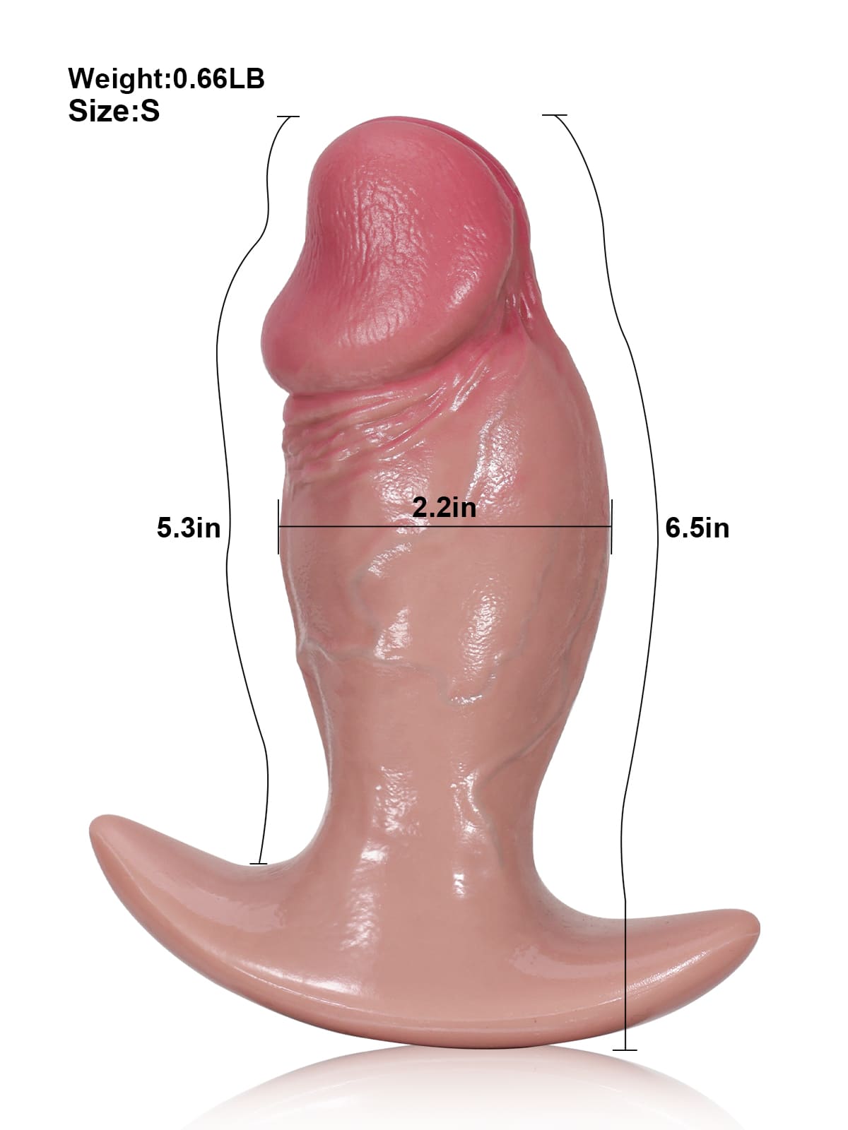 Ethan 6.5 Inch Realistic Dildo Anal Plug