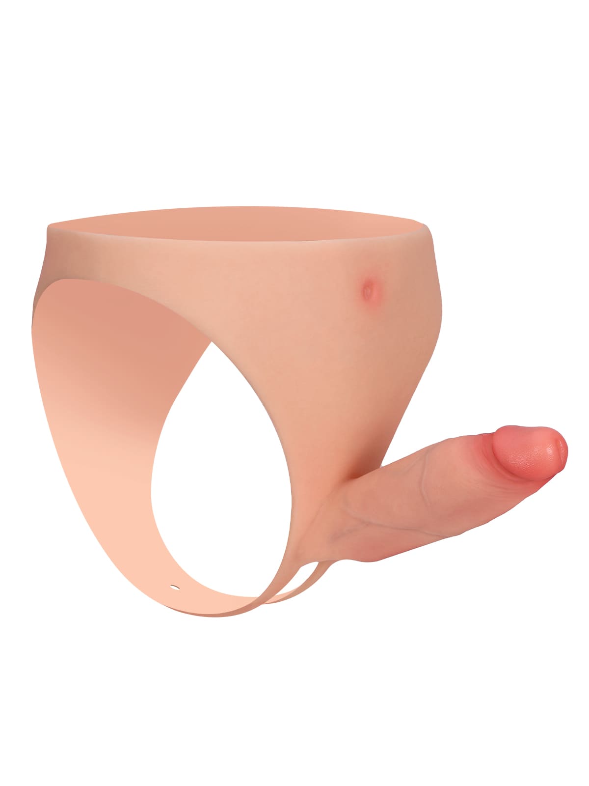 Knox 6 Inch Wearable Hollow Strap-On Dildo ED Cock Sleeve