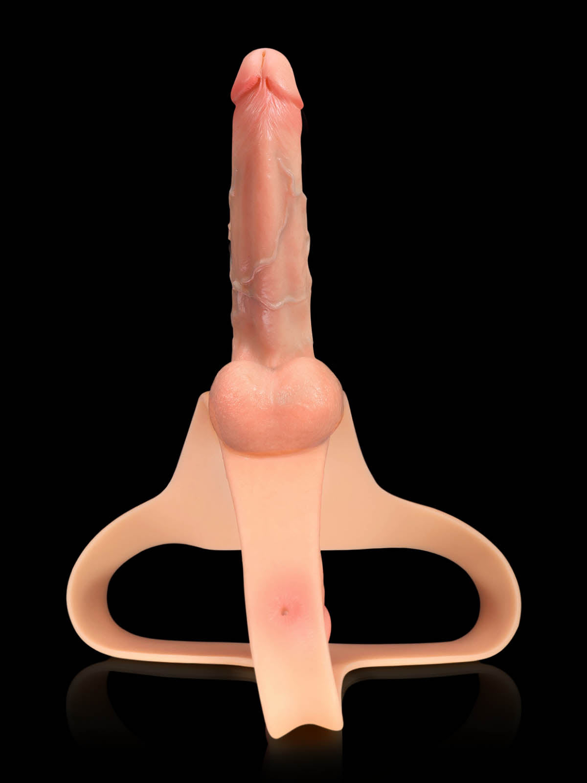 Lawrence 7 Inch Wearable  Lesbian Double Dildo Vibrating Strap-on Dildo