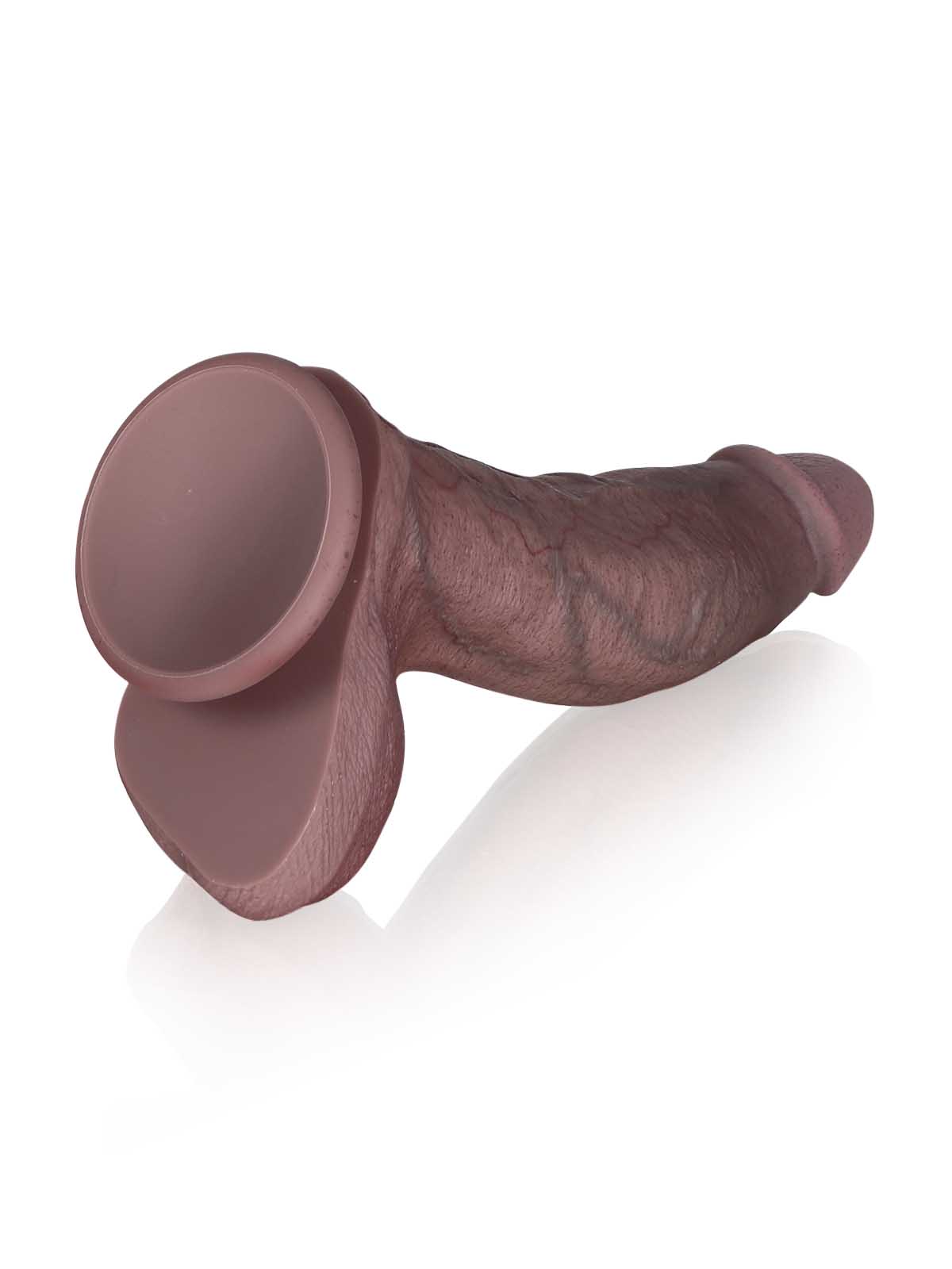 Leon 8.7 Black Thick Realistic Dildo