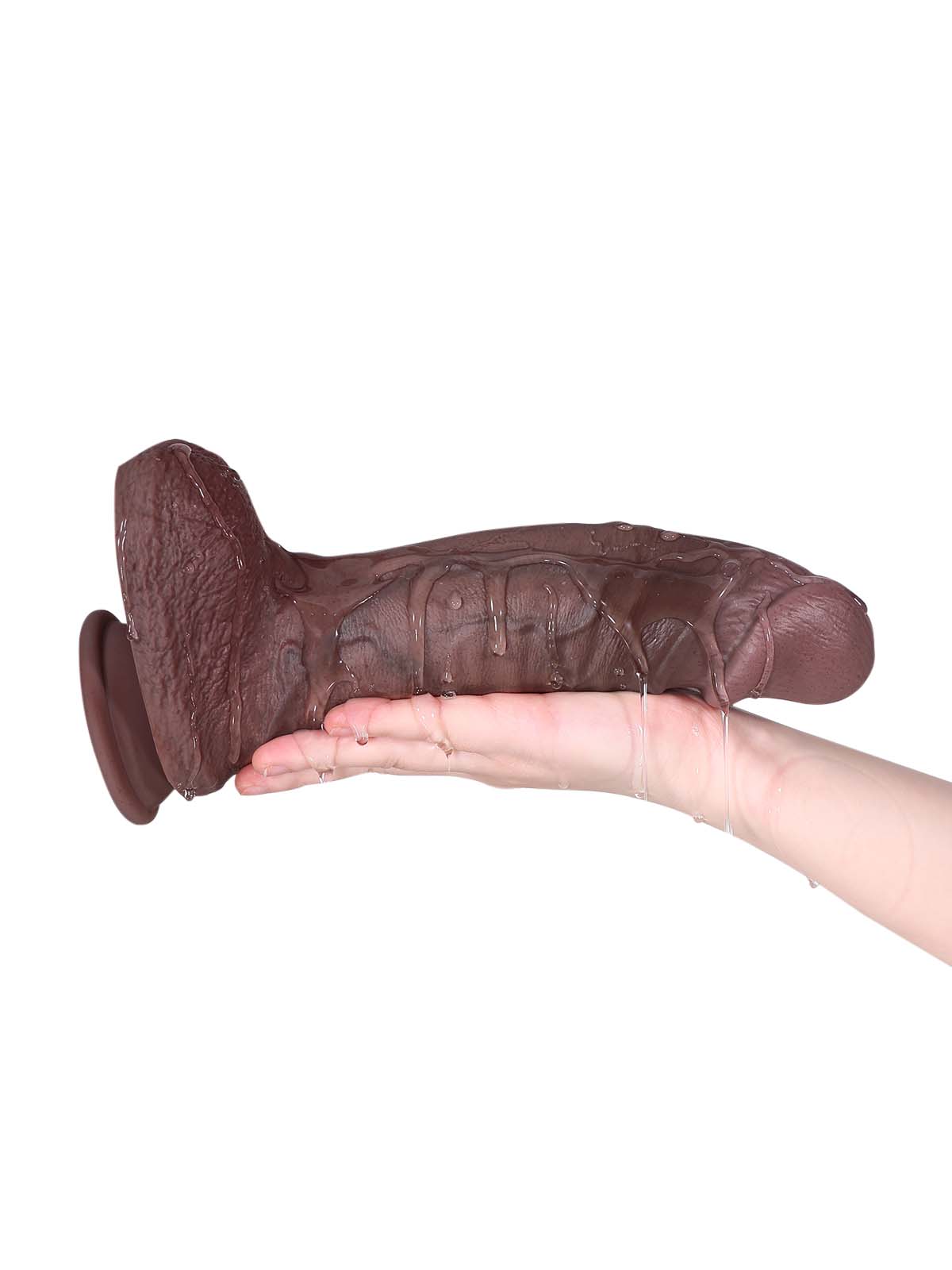 Marco 10.4 Inch Black Huge Realistic Dildo