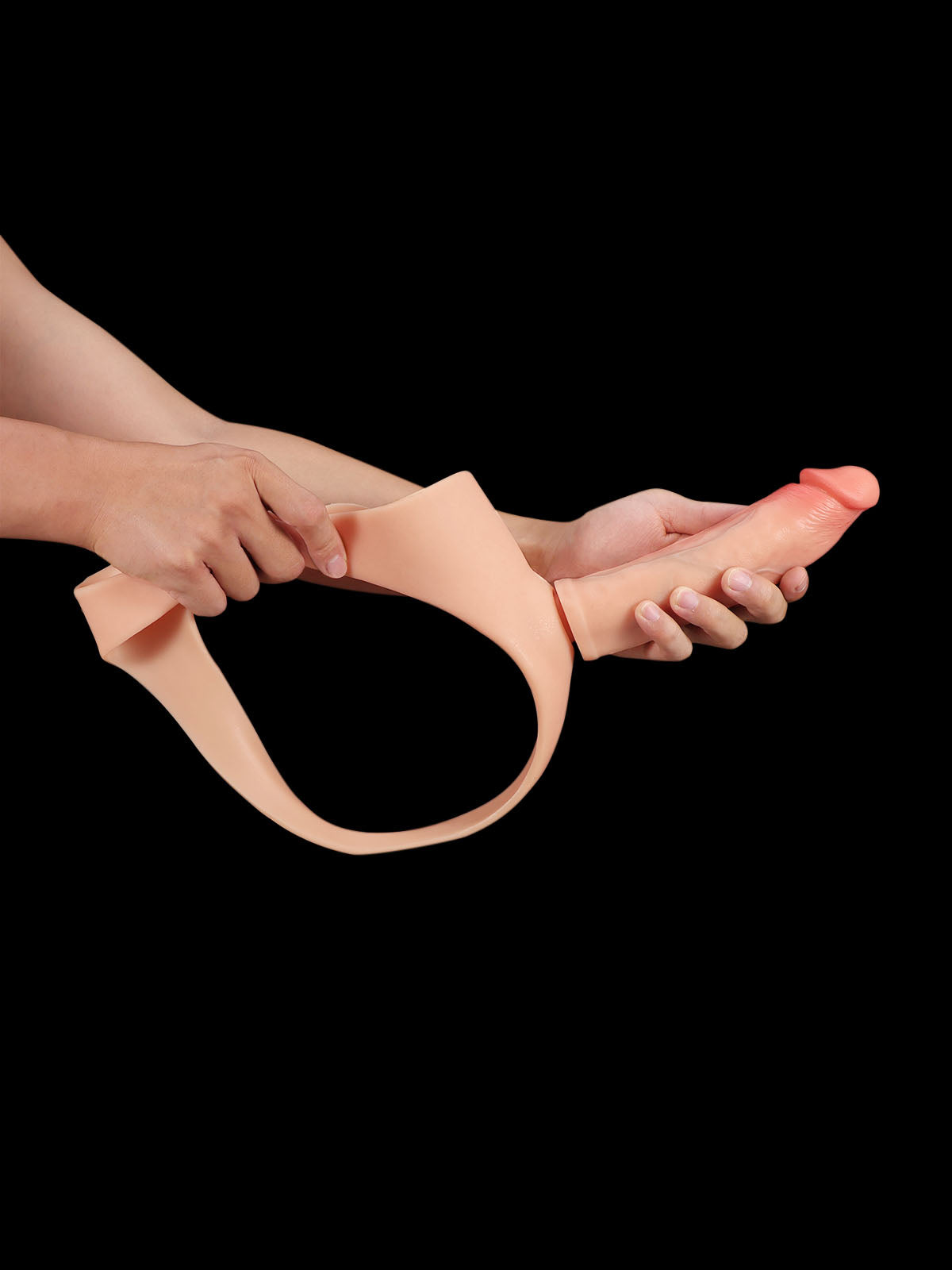 Miguel Adjustable Silicone Strap-On Harness Kit