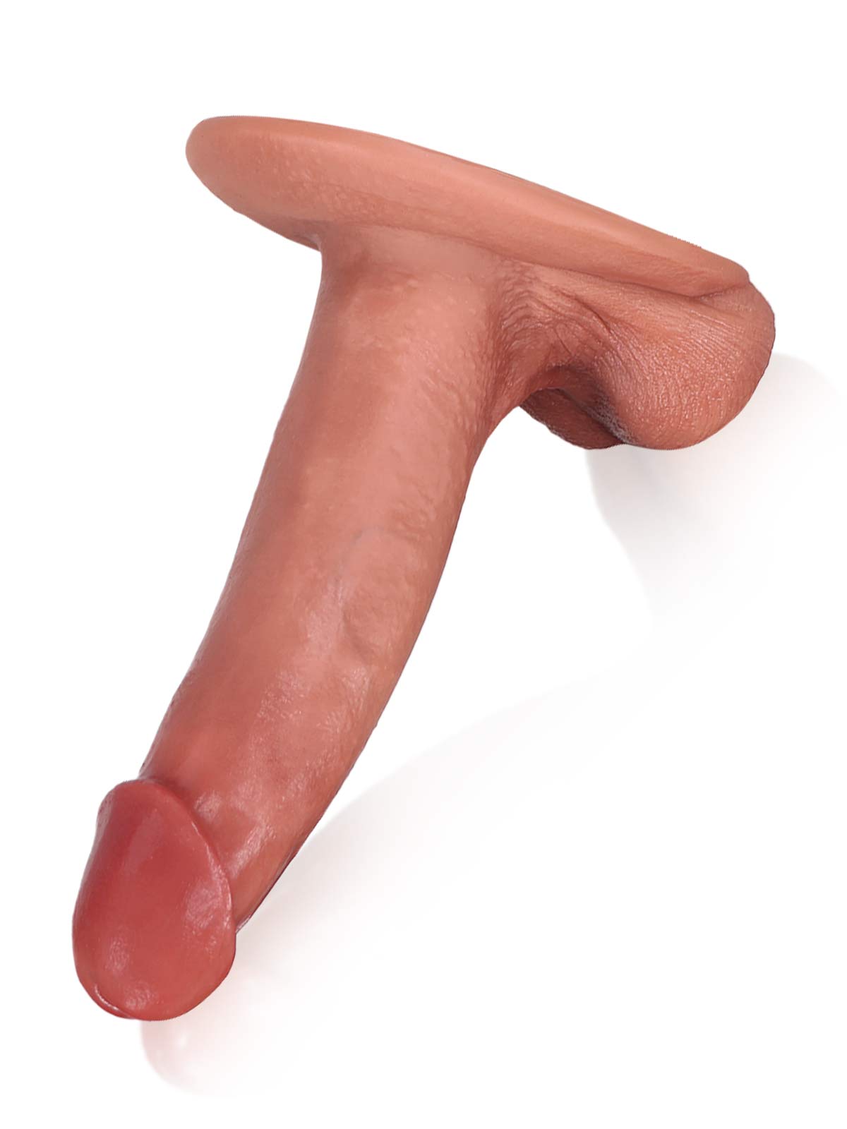 Owen 7 Inch Small Sliding Skin Dildo With Ball For Beginner