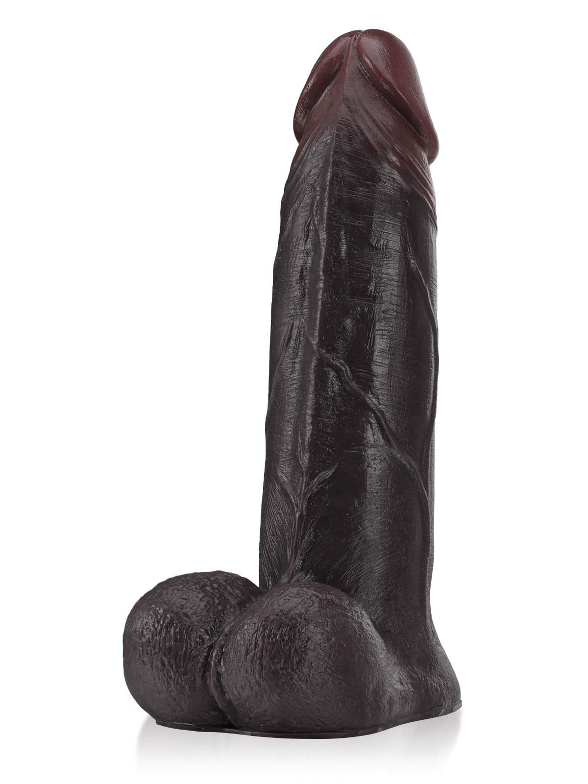 Ryan 10.6" Thick Sliding Skin Realistic Silicone Dildo with Balls | Vac-U-Lock Compatible