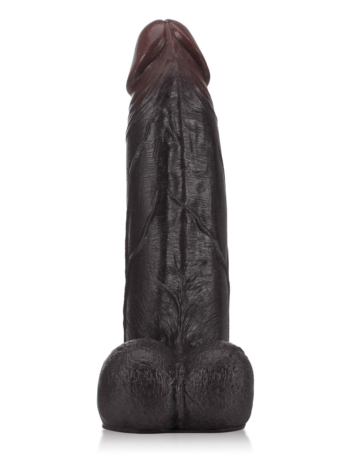 Ryan 10.6" Thick Sliding Skin Realistic Silicone Dildo with Balls | Vac-U-Lock Compatible