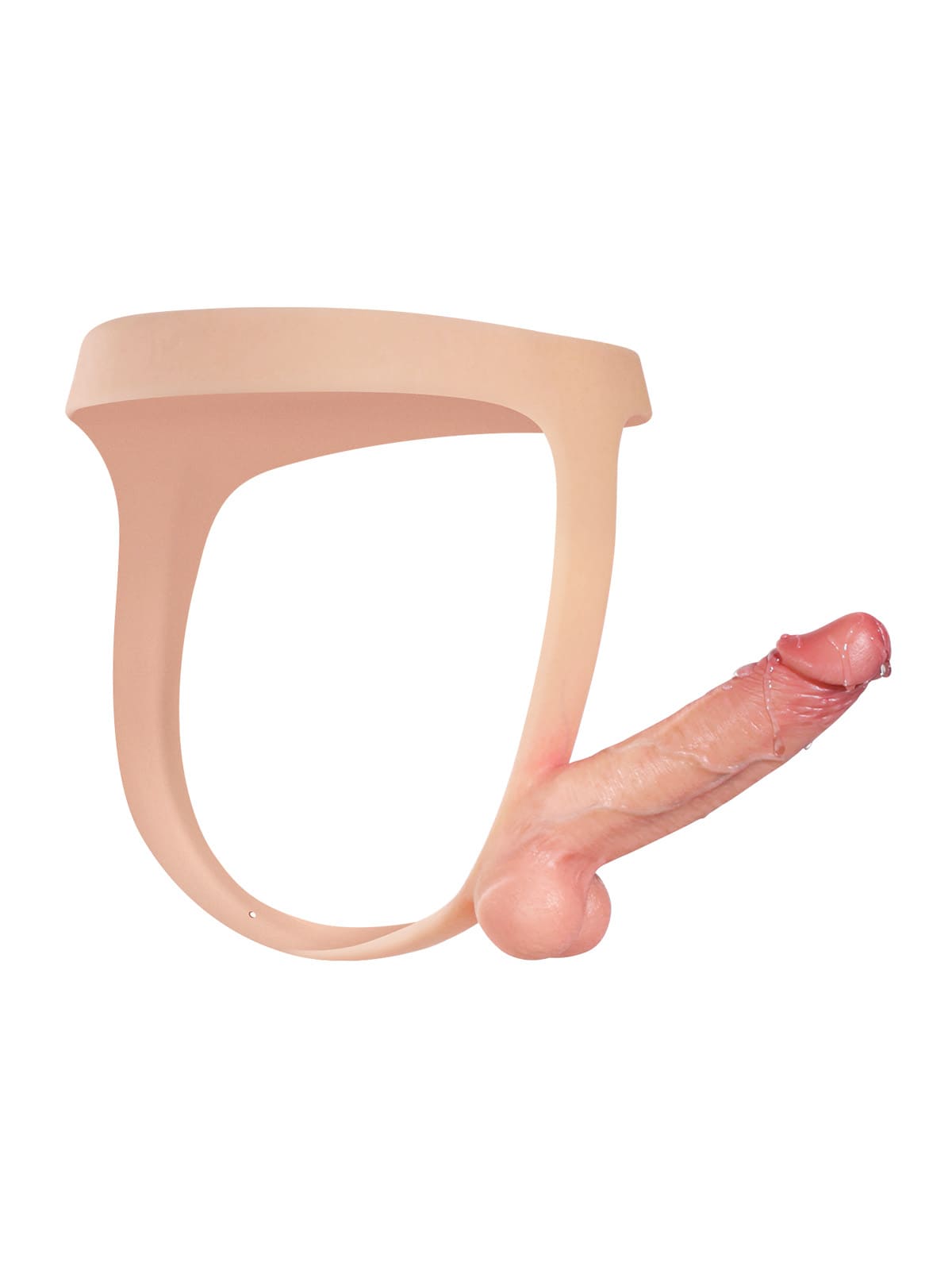 Ace - Realistic Strap On With 6 Inch Dual Density Dildo